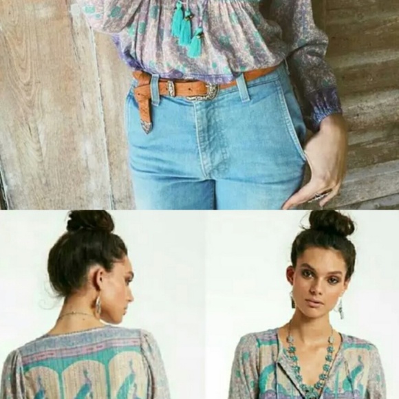 Spell and the Gypsy COTTON lurex Xanadu Top - Picture 2 of 7